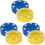 6Pièces Accessoires Hockey Multi Couleurs Solides 2
