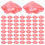 100Pièces Couvre Rouge Usage Facile 1