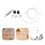 2Ensembles Kit Purge Aluminium Caoutchouc 8