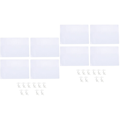 2Ensembles Protecteurs Transparent Anti- Pour 2