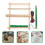 2Ensembles Outil Tricot Main En Bois Beige Pour Facile 10