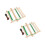 2Ensembles Outil Tricot Main En Bois Beige Pour Facile 4