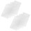 1200Pièces Sceau Thermorétractable Transparent PVC Bouteilles Fiables 2