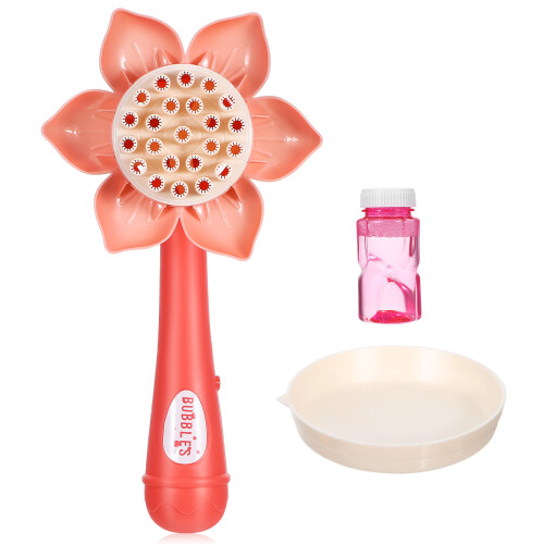5St Elektrische Bubble Maker Speelgoed Roze Voor Kids