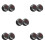 10Pièces Thermomètres Tableau Bord Métal Noir Durable Pour 4