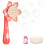 5St Elektrische Bubble Maker Speelgoed Roze Voor Kids 9