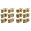 12Pièces Support U Pour Lit - Fixations Rail Lit Orange Solides 4