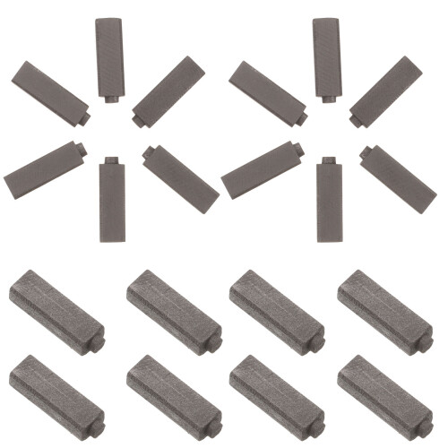 100Pièces Brosse Carbon Pour Moteur Argentée Pour Sèche-Cheveux 1
