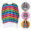 3Pièces Capes Halloween Enfant Polyester Costume Mexicain 8
