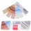 4Ensembles Accessoires Peinture Cartes Comparatives Couleurs Assorties 10