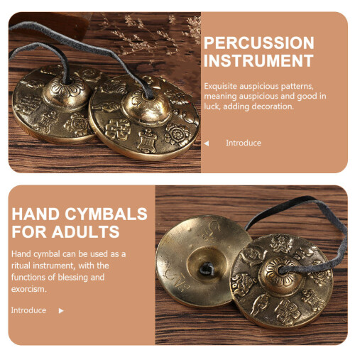 De Cymbales En Cuivre , Instruments De Percussion Pour Erhu 2