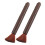 3Pièces Brosse Nettoyage Cordes Instrument Bois Polyester Maison 2