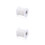 2Pièces Mèches Tressées Coton Blanches Pour Fabrication De Bougies DIY 9
