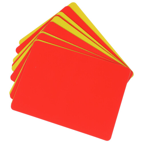 20Pièces Ensemble Cartes Arbitre Professionnel Compact Pour Football 2