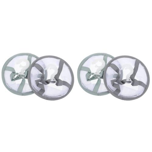 4Pièces Filet De Séchage Marron Grand Capacité Pour Accessoires 2