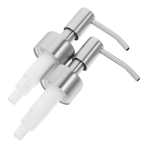 8Pièces Distributeur Manuelle Silver Inox Adaptée 1