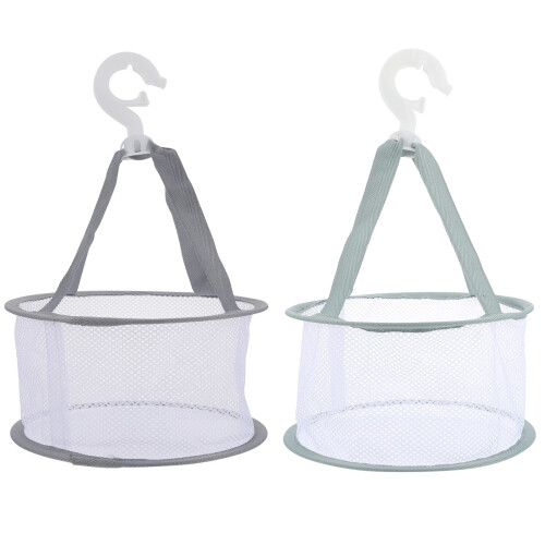 4Pièces Filet De Séchage Marron Grand Capacité Pour Accessoires 1