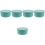 5Pièces Accessoire Pâte Silicone Vert Boîte De 6