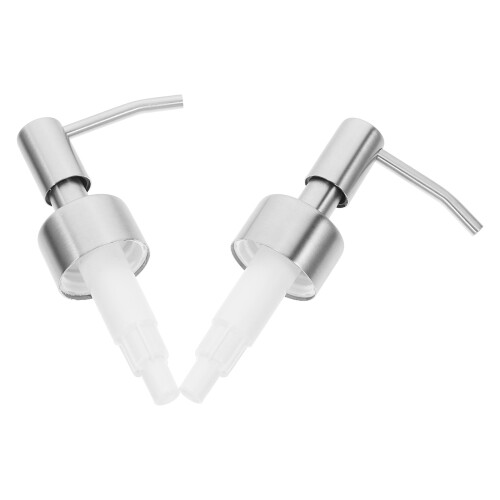 8Pièces Distributeur Manuelle Silver Inox Adaptée 2