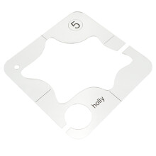 2Pièces Gabarit Couture Transparent Multi Usage Patchwork