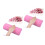 2Pièces Coussin Nail Art Rose Portable Pour Usage 4