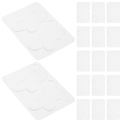 48Pièces Strips De Soutien Et Correction Oreilles Peva Transparent