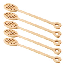 Cuchara de Madera para Revolver, Cuchara H-Oney, Cuchara de Panal, Cuchara para Miel, Cuchara para Revolver, Batidora de Mano C