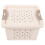 3Pièces Boîte De Transport Pour Petits Animaux Beige Durable 1