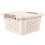 3Pièces Boîte De Transport Pour Petits Animaux Beige Durable 3
