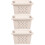 3Pièces Boîte De Transport Pour Petits Animaux Beige Durable 10