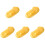 5Pcs Yellow Dumpling Press Machine PP 2 in 1 Maker for Dumpling Wraps 4