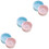 6Pcs Hydroponic Plastic Cat Plant Box Assorted Color Practical Planter 7