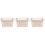 3Pièces Boîte De Transport Pour Petits Animaux Beige Durable 6