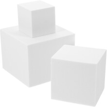6Pièces Cubes En Bois Accessoire Photo Pour Et