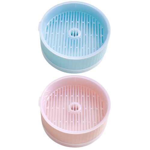 6Pcs Hydroponic Plastic Cat Plant Box Assorted Color Practical Planter 1