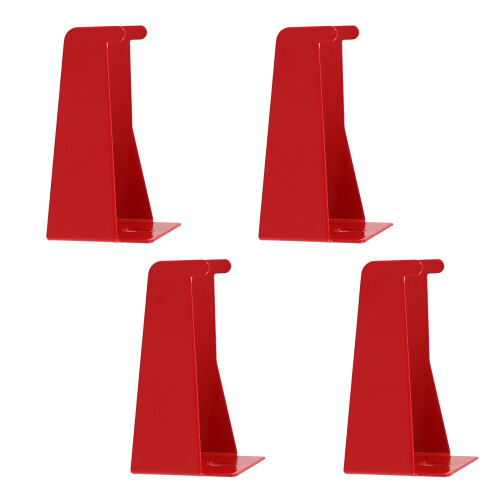 12Pièces Porte-Extincteur Fer Rouge Résistant Pour Usages Multiples 1