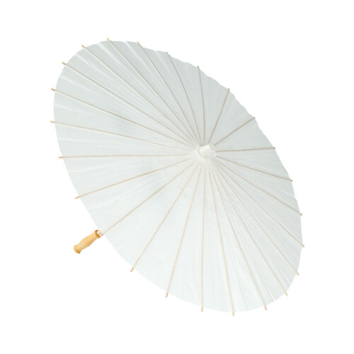 2Pièces Parapluies Blancs En Bois Et DIY Pour 1