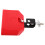 4Pièces Kit Batterie Bloc Percussion Rouge Accessoire Pour Enfants 3