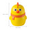 6Pcs Plastic Toothpick Organizer Press-Type Lidded Cute Chick Design 7