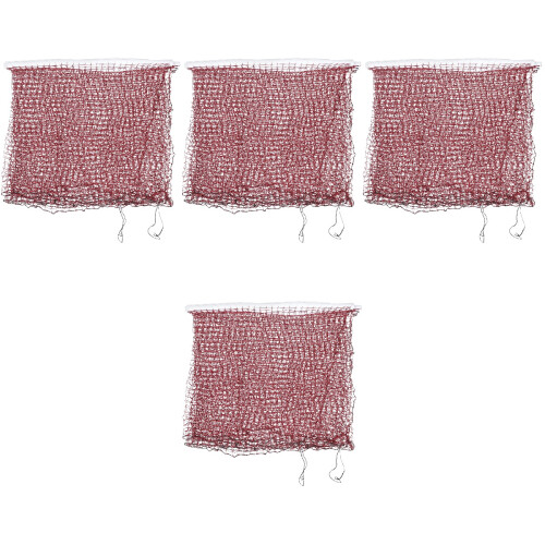 4Pièces Filet De Volley Badminton Pliable En Nylon Durable 2