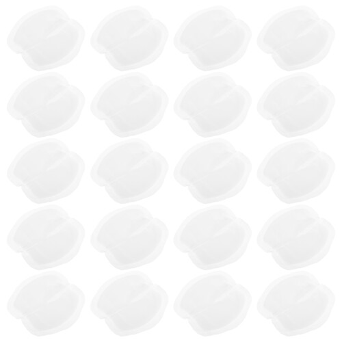 4Pièces D’allaitement Jetables Doux Respirants Blancs