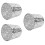 3Pcs Durable Stainless Steel Rain Gutter Guards Silver Leaf Filters 9