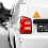 8Pièces Triangle Avertisseur Réfléchissant Jaune Pour Véhicule Auto 5
