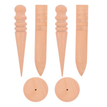 2Ensemble Ponceur Khaki Bois Pour Ergonomique