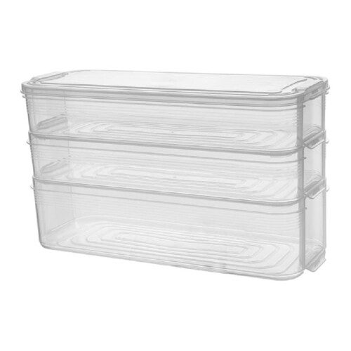 Refrigerator Box Kitchen Multi-Storey  Fruit & Vegetable Eggs Special Storage Box for Food-Grade Refrigerator