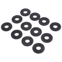 60Pcs Guitar Strap Locks Silicone Washers Anti-Slip for Guitar Bass