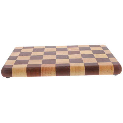 2Pcs Small Wooden Cutting Boards for Home Kitchen Double-Sided Bamboo