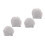 2Pairs Cute Ear Ornaments Soft Plush Motorcycle Decor 6