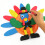 4Pièces Kit Thanksgiving Pour Enfants Jeu Éducatif 2
