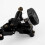 1Paire Levier Cylindre /8 Pouces Alliage Noir 6